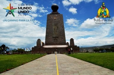 In Ecuador, a festival of peace in the middle of the world