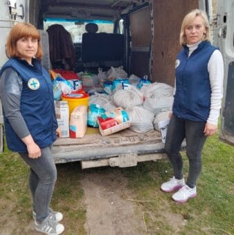 Ukraine emergency: distributing hope