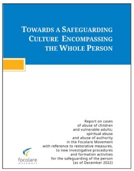 Towards a safeguarding culture encompassing the whole person